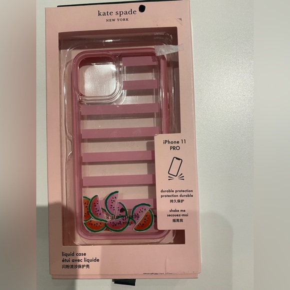 Kate spade iPhone 11 Pro liquid case - Picture 1 of 1